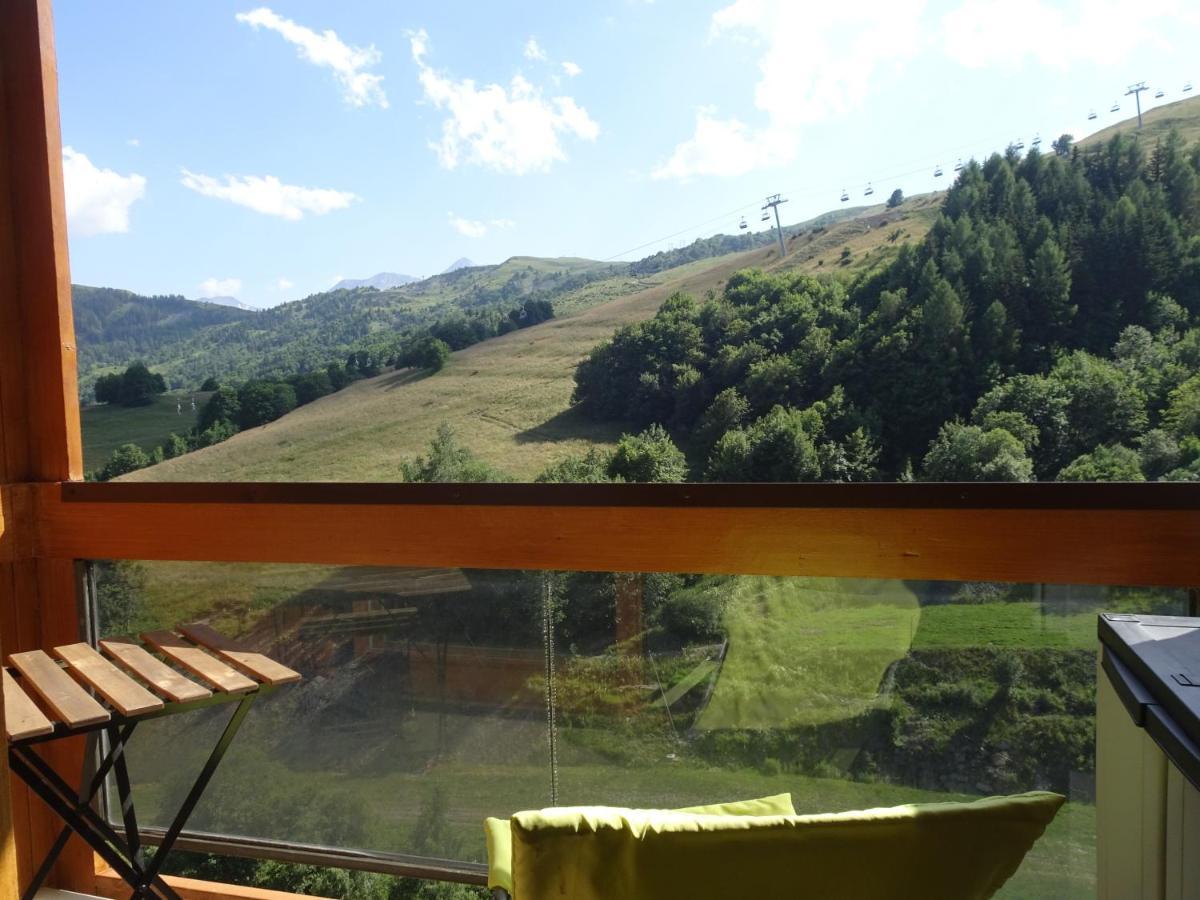 Sweetloc - Appt Au Pied Des Pistes Au Corbier Apartment Villarembert Bagian luar foto