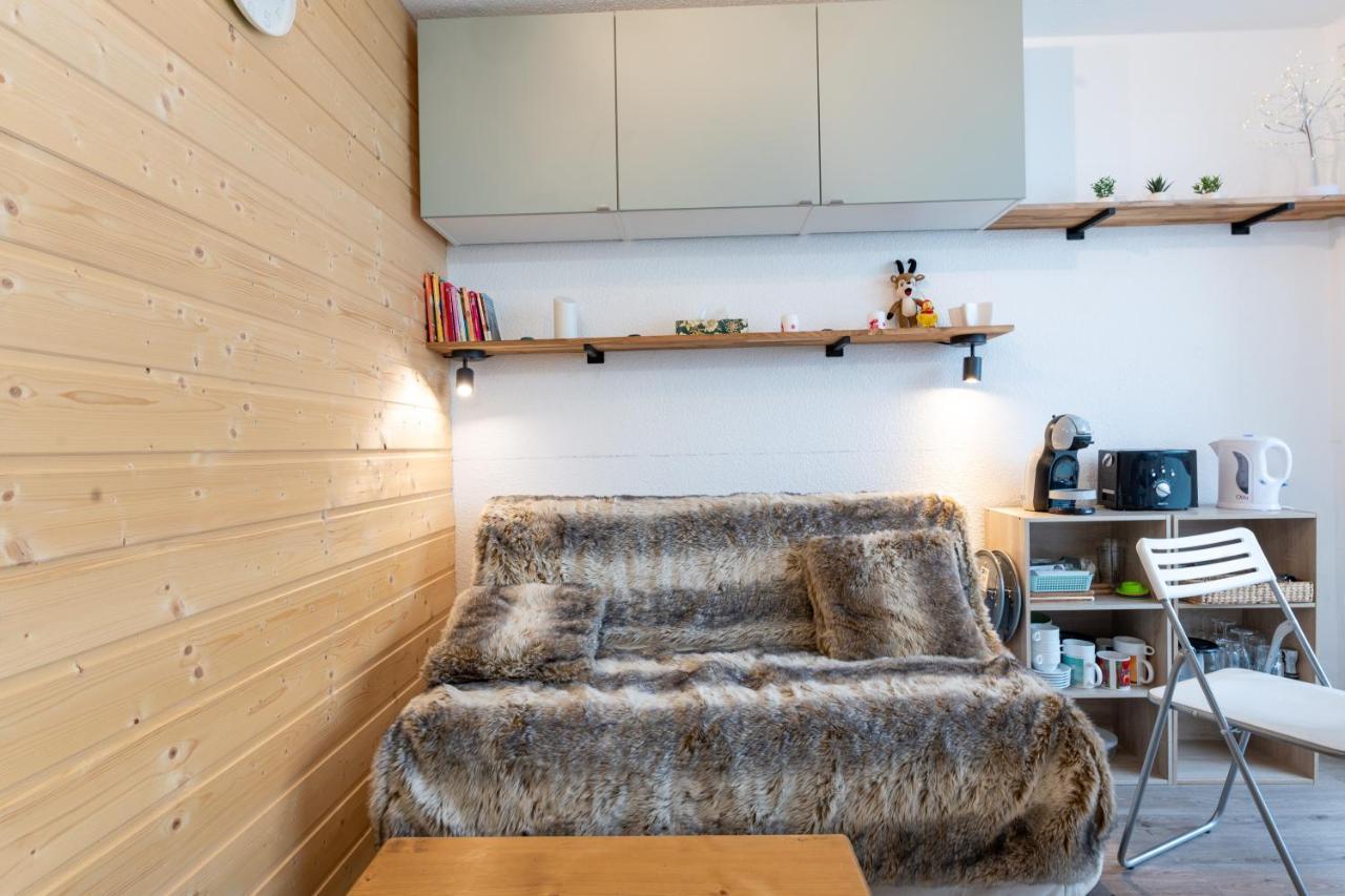 Sweetloc - Appt Au Pied Des Pistes Au Corbier Apartment Villarembert Bagian luar foto